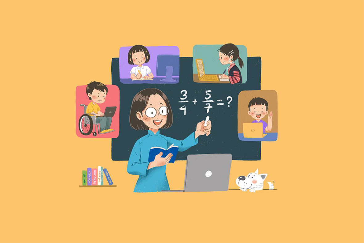 Giáo viên, học sinh gặp khó khăn khi học trực tuyến: Chuyên gia giáo dục khuyên gì?