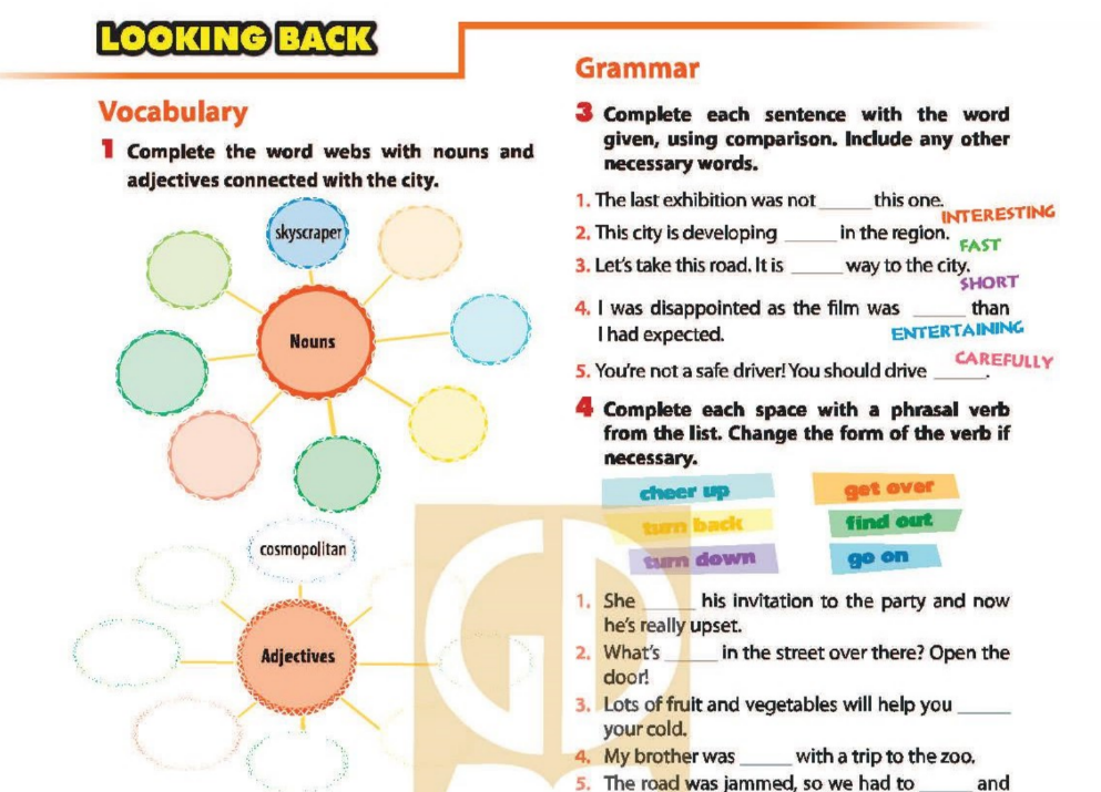 Soạn bài Tiếng Anh lớp 9 Unit 2: Looking Back (trang 23-24 SGK)