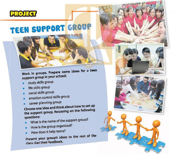 Soạn bài Tiếng Anh lớp 9 Unit 3: Project (phần 1 trang 35 SGK)