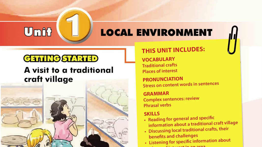 Soạn bài Tiếng Anh lớp 9 Unit 1: Local environment