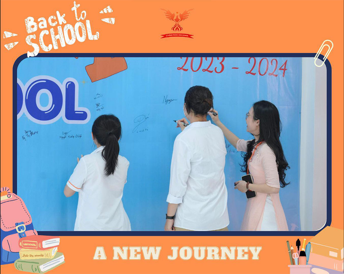 Hoạt động của Học sinh nghệ ngày tựu trường