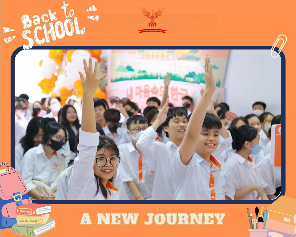 Học sinh nghệ ngày tựu trường