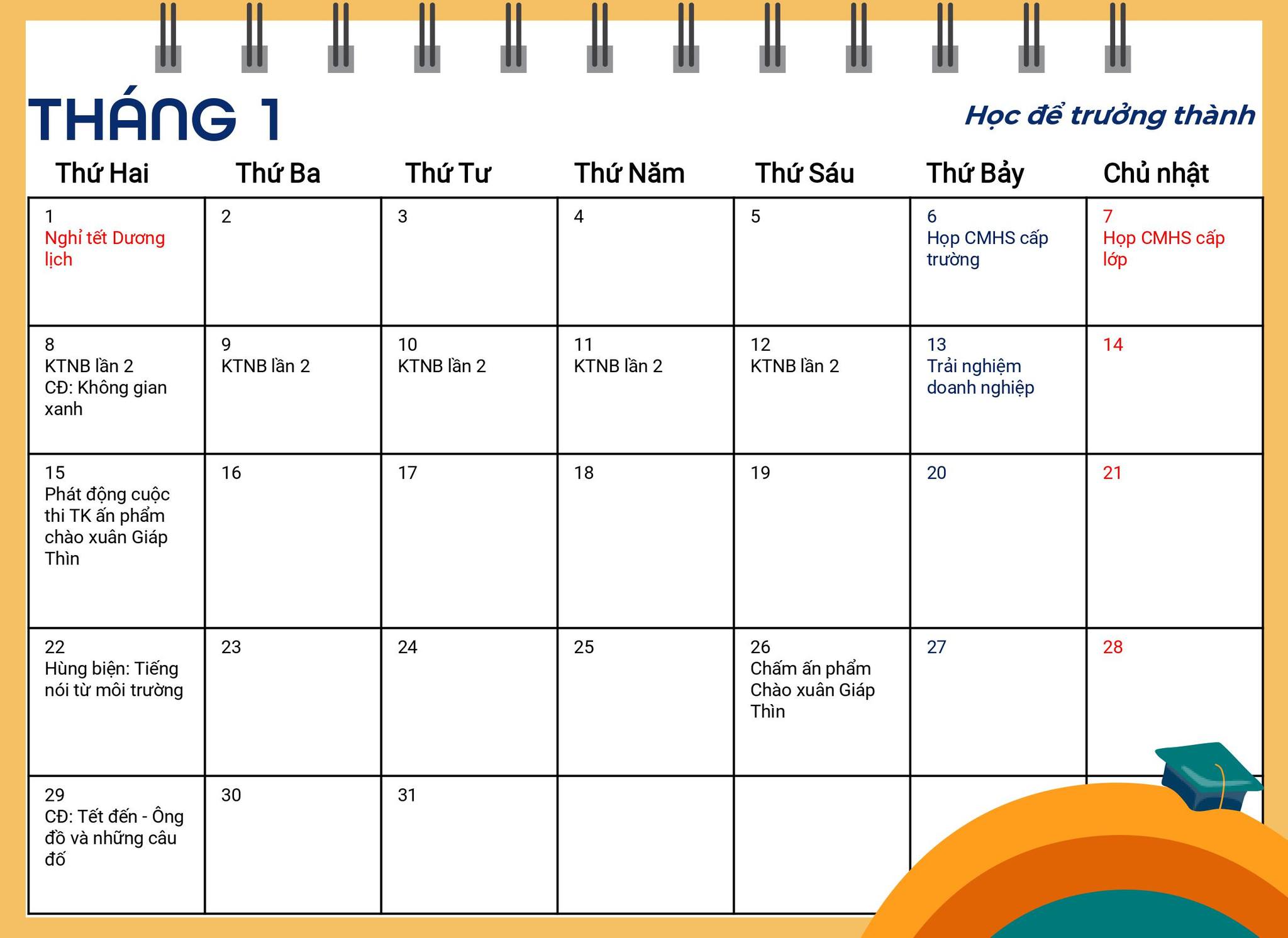 Sự kiện tháng 1 năm 2024