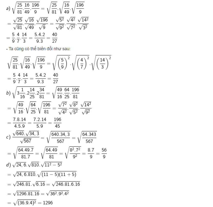 Bài tập vận dụng Bài tập vận dụng