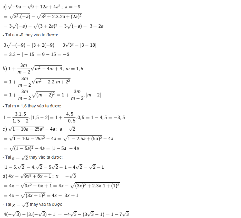 Bài tập vận dụng Bài tập vận dụng
