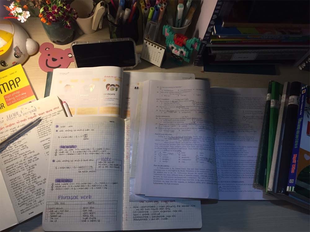 con cái gặp áp lực trong thi cử