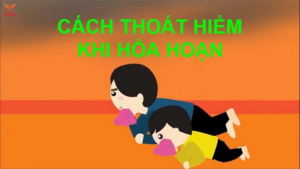 kỹ năng thoát hiểm khi xảy ra cháy nổ hỏa hoạn