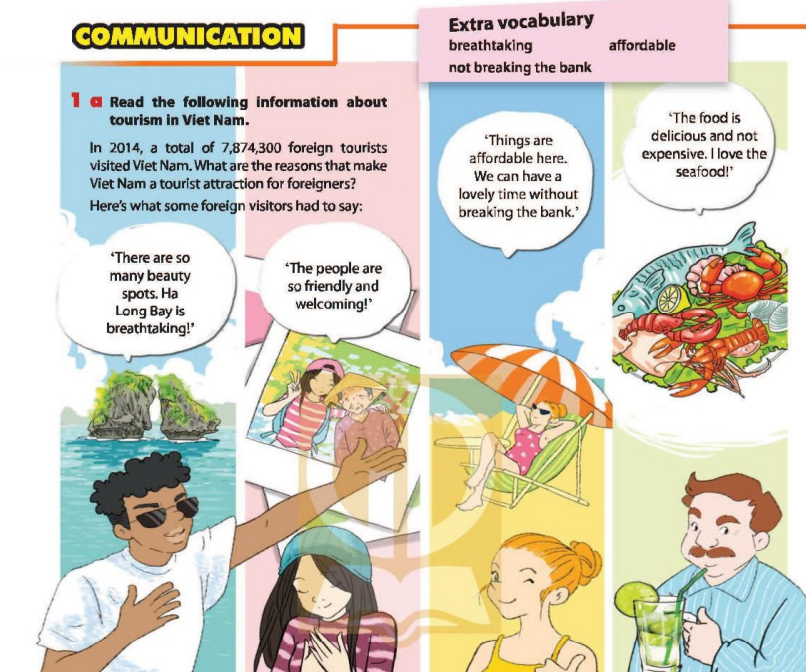 Tiếng anh lớp 9 unit 8 communication