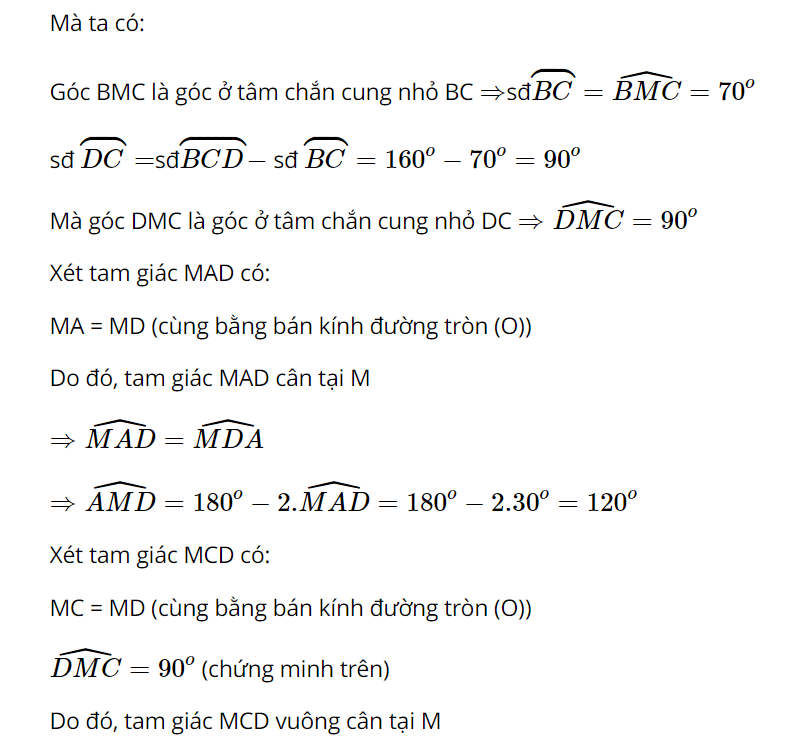 Bài 55 trang 89 SGK Toán 9 Tập 2 Bài 55 trang 89 SGK Toán 9 Tập 2
