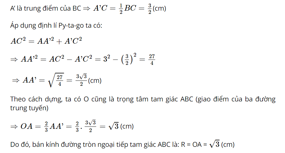 Bài 62 trang 91 SGK Toán 9 Tập 2 