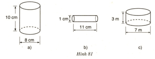 Bài 3 trang 110 SGK Toán 9 Tập 2 Bài 3 trang 110 SGK Toán 9 Tập 2