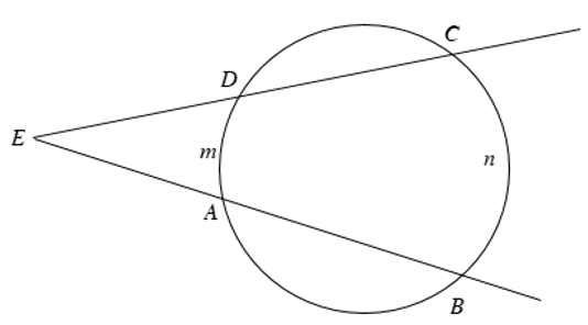 Lý thuyết Góc có đỉnh ở bên trong đường tròn, góc có đỉnh ở bên ngoài đường tròn
