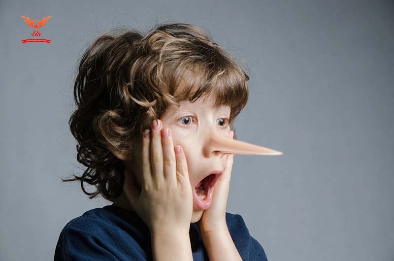 Để con tự chịu trách nhiệm cho việc nói dối