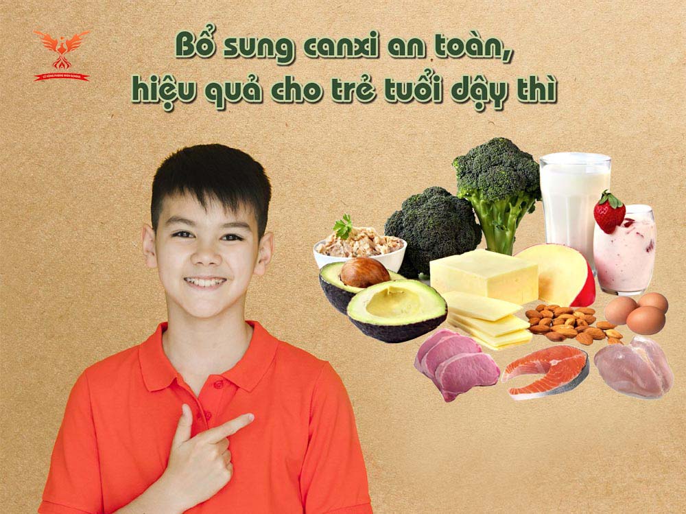 Những lưu ý khi bổ sung canxi cho trẻ dậy thì