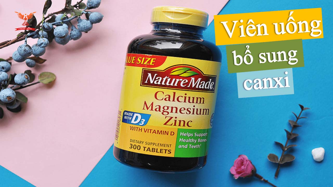 Sử dụng viên uống canxi tăng chiều cao