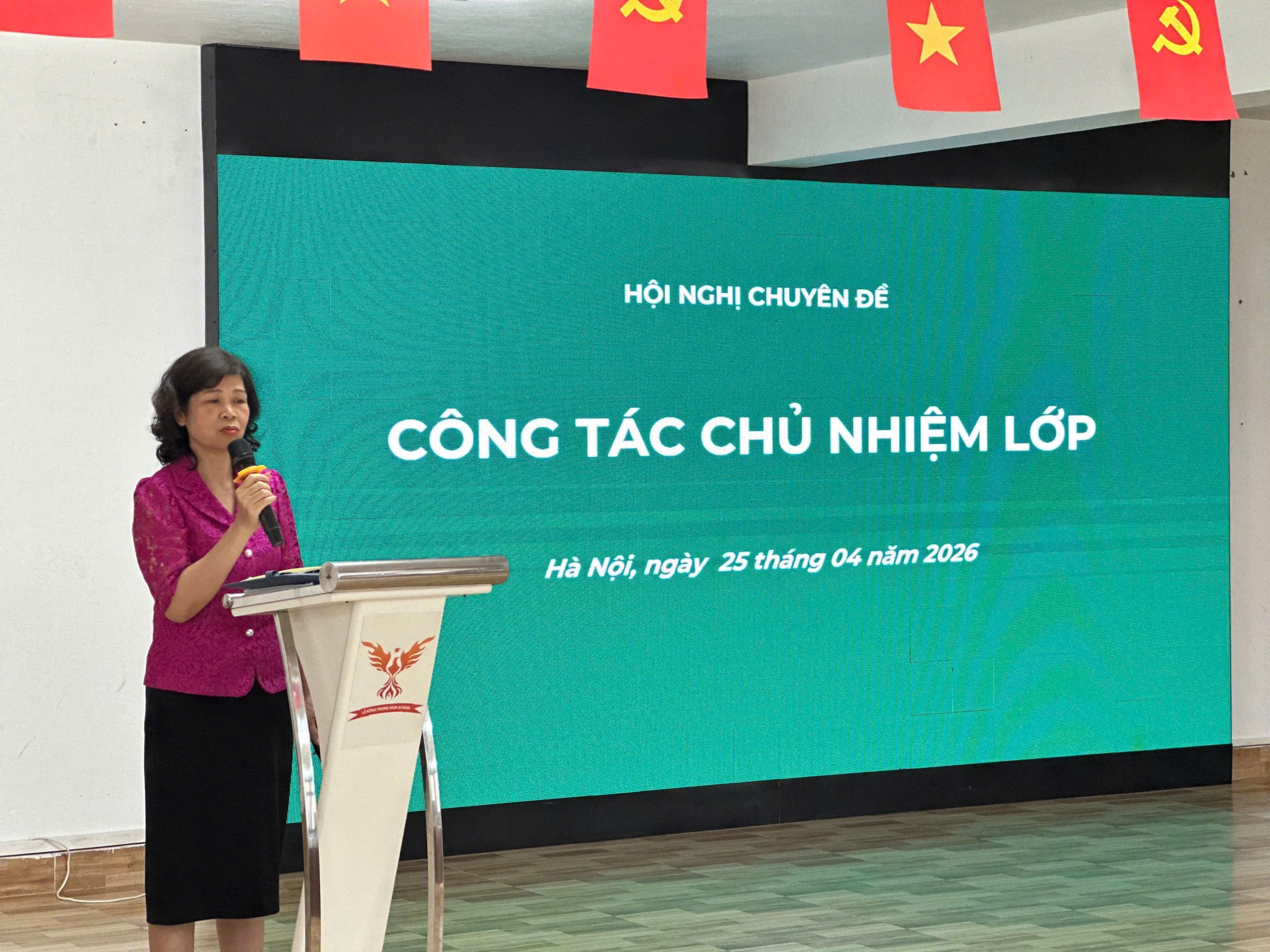 🎉 DẤU ẤN THÀNH CÔNG CỦA “HỘI NGHỊ CHUYÊN ĐỀ: CÔNG TÁC CHỦ NHIỆM NĂM HỌC [2025–2026]” 🎉